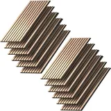 Vicco Akustikpaneel Vicco Braun 12 St. 12 x 12 x 1,5 cm