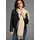 LAURA SCOTT Schal LAURA SCOTT, Damen, beige (creme), Web, Obermaterial: 100% Polyester, unifarben, Modetücher Schal, mit modischen Fransen in klassischen Unifarben - NEW