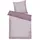 Tom Tailor MEDIUM STRIPES Lila 135 x 200 cm + 2 x 80 x 80 cm