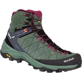 Salewa Alp Trainer 2 Mid GTX Damen duck green/rhododendon 36,5