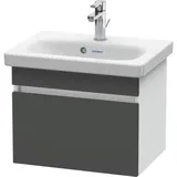 Duravit Waschtischunterschrank Com DuraStyle 50x36,8cm, graph matt/we matt, 1 Auszug