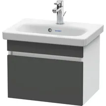Duravit Waschtischunterschrank Com DuraStyle 50x36,8cm, graph matt/we matt, 1 Auszug