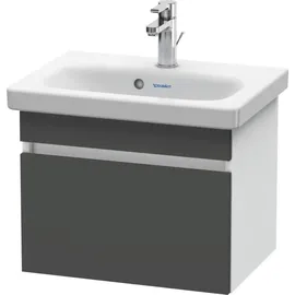 Duravit Waschtischunterschrank Com DuraStyle 50x36,8cm, graph matt/we matt, 1 Auszug