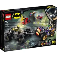 LEGO DC Batman Joker's Trike Chase 76159 Super-Hero Cars and Motorcycle Playset, Mini Shooting Batmobile Toy, for Fans of Batman, Robin, The Joker and Harley Quinn, New 2020 (440 Pieces)