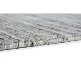 Schöner Wohnen Wollteppich "Elara 6025", grau (anthrazit), B:200cm H:15mm L:300cm, Wolle, SCHÖNER WOHNEN-KOLLEKTION, Teppiche, handweb, Wolle, natürlich, Wohnzimmer, Schöner Wohnen Kollektion