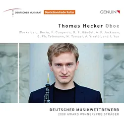 Thomas Hecker - Oboe - Deutscher Musikwettbewerb 2008 Preisträger [Audio CD] Thomas Hecker (Oboe); Aleke Alpermann (Cello); Raphael Alpermann (Cembalo); Michael von Schönermark (Fagott); Mischa Meyer (Cello); Michael Metzler (Tambourin); Antonio Vivaldi;  (Neu differenzbesteuert)