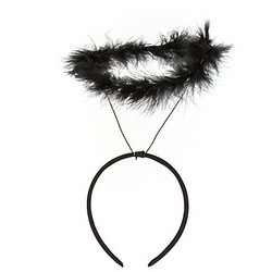 Haarreif "Heiligenschein", schwarz