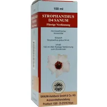 Sanum-Kehlbeck GmbH & Co. KG Strophanthus D 4 Sanum Tropfen