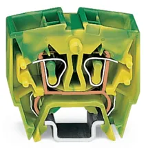 WAGO GmbH& Co. KG Schutzleiterklemme 2x2,5mmq grün/gelb 264-727