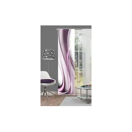 Home fashion Schiebevorhang Stoff Beere 245 x 60 cm