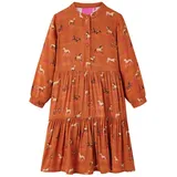 vidaXL Kinderkleid Cognac 140