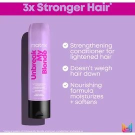 Matrix Total Results Unbreak My Blonde Conditioner kräftigender Conditioner für blondes Haar 1000 ml