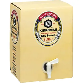 Kikkoman Soja-Sauce natürlich gebraut im Vorratseimer servieren 5000ml