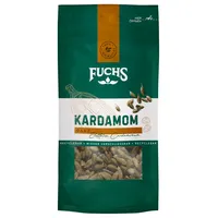 Fuchs Gewürze - Kardamom ganz | Aus natürlichen Zutaten | 20 g im wiederverschließbaren, recyclebaren Beutel