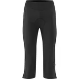 Gonso Damen Jane Radhose 3/4 (Größe XXL, schwarz)