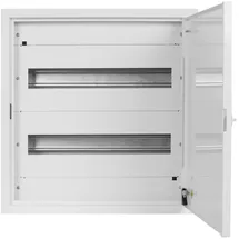 Doktorvolt Verteilerkasten Aufputz Sicherungskasten aus Metall 36 Module 2-reihig IP30 MN36/2/18