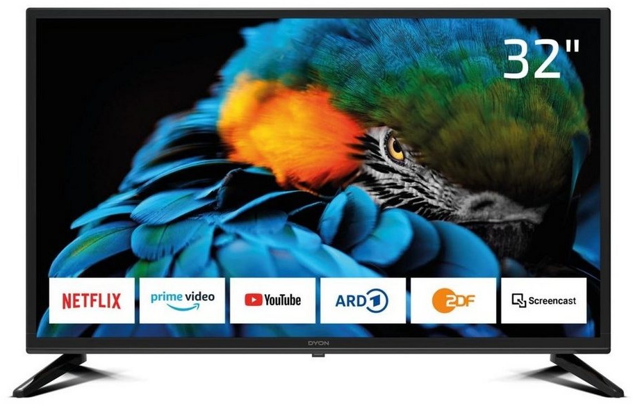 Dyon SMART 32 XT LED-Fernseher (80 cm/32 Zoll, HD, Smart-TV) schwarz