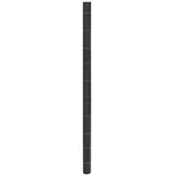 vidaXL Unkrautvlies Schwarz 2x50 m PP
