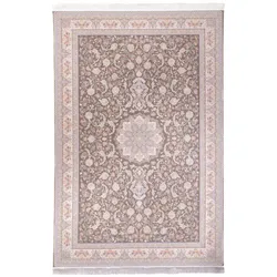 Morgenland Orientteppich - Gity - grau - 400 x 300 cm - rechteckig