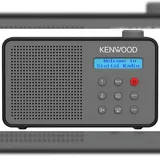 Kenwood CRM25DABH DAB+ Radio grau