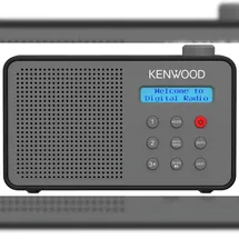 Kenwood CRM25DABH DAB+ Radio grau