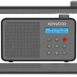 Kenwood CRM25DABH DAB+ Radio grau