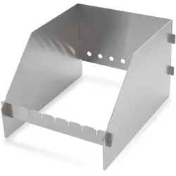 SANTOS Windschild für Seitenbrenner SANTOS S-Serie & E-Serie und Burnhard Earl | Edelstahl