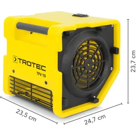 Trotec TFV 10 Radialventilator Schwarz