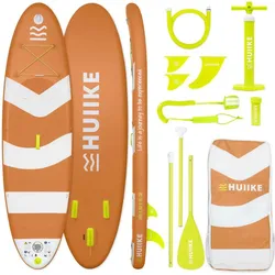 Stand Up Paddling Board Premium Zubehör, HUIIKE, Orange, große Stabilität orange 305 MM