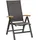 barths Cavalese Klappsessel 62 x 67 x 110 cm anthrazit/teak