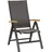62 x 67 x 110 cm anthrazit/teak
