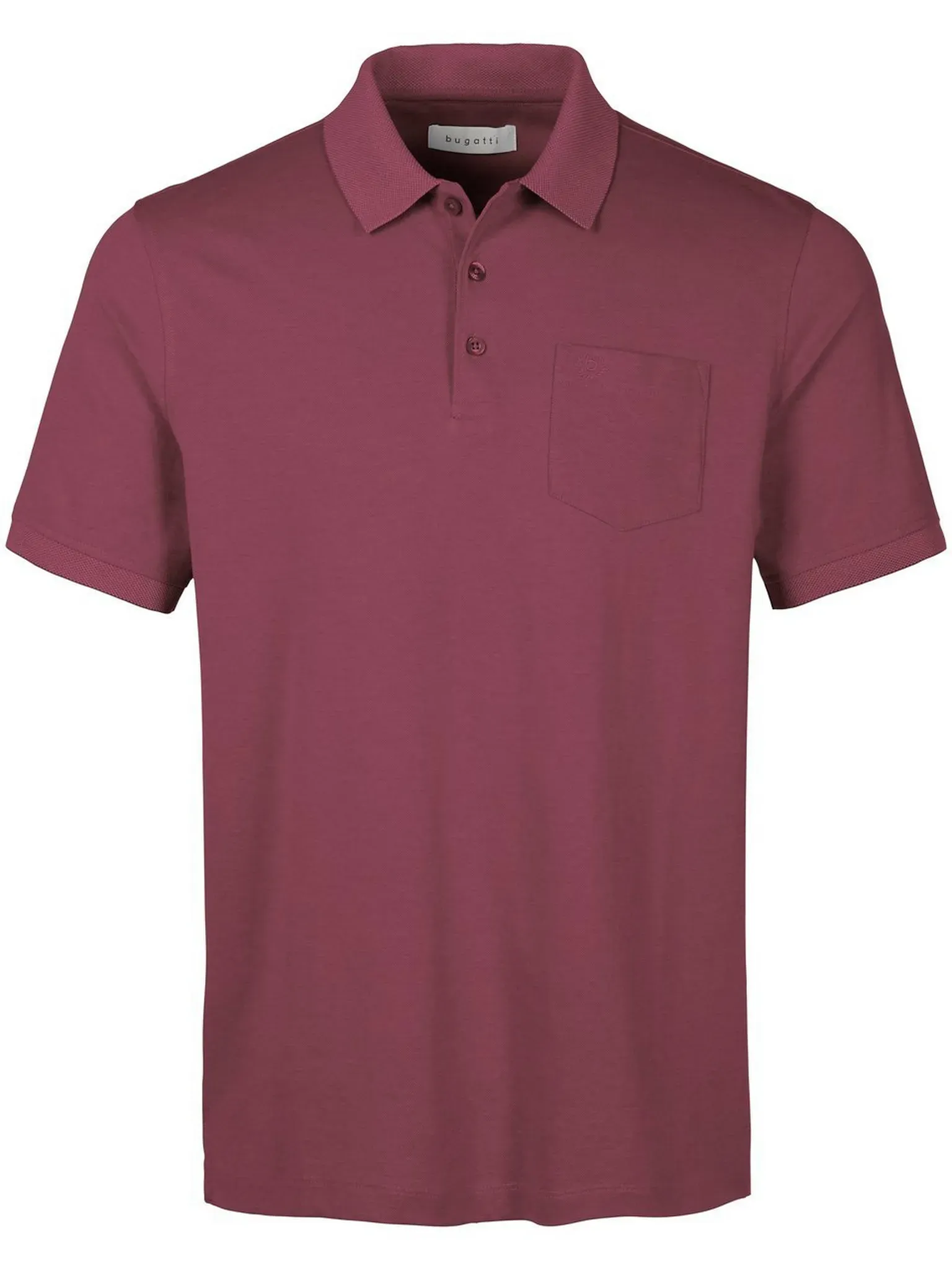 Polo-Shirt Bugatti rot