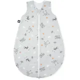 Julius Zöllner Babyschlafsack Savanne grau Schlafsack Jersey 68x74 (1 tlg), Schlafsack Babyschlafsack bunt