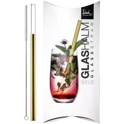 Eisch Gentleman Glashalm 20 cm Gold