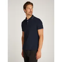 Tommy Hilfiger Poloshirt »TOMMY FLAG TIPPED REG POLO«, blau