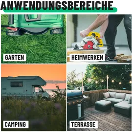 greate 2fach Verlängerungskabel Outdoor 10m - 2er Pack