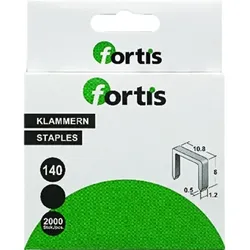 Heftklammer 14mm, 2000 Stück
