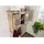 Massivmoebel24 Wandgarderobe Mango 90 x 30 x 75 cm Beige