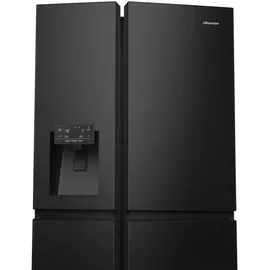 Hisense RS818N4TFC Side-by-Side (632 l, 1795 mm hoch, Schwarz)