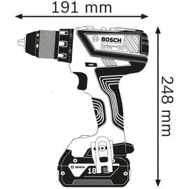 Bosch GSR 18V-28 Professional inkl. 2 x 4 Ah + L-Boxx 06019H410A