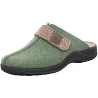 Rohde Damen Hausschuh Pantoffel Pantolette Vaasa-D 2315, Größe:41 EU, Farbe:Grün