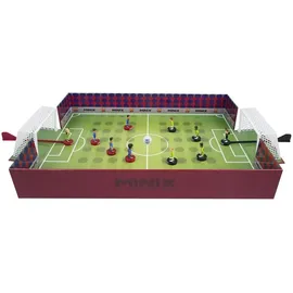 MINIX Collectible Figuren, Fußballclub Barcelona, Spiel mit 5 Spielern, stellt die besten Momente des Fußballs nach, Geschenkidee für Kinder und Erwachsene, Fußballfans (MN17409)