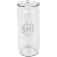 Mambocat 24er Set Weck Gläser Zylinderglas 600ml, 1/2L Sturzgläser