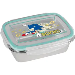 Brotdose 850ml Edelstahl - Sport Sonic Retro