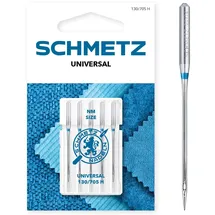 SCHMETZ | 10 Nähmaschinennadeln | Universal | 130/705 H | Nadeldicke 120/19 | auf jeder gängigen Haushaltsnähmaschine einsetzbar