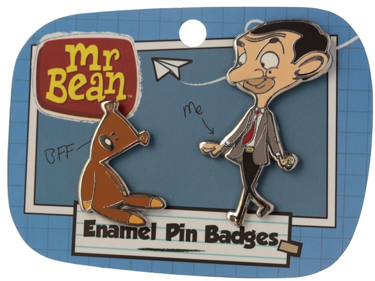 Sammelbarer Mr Bean Emaille Anstecker Button (pro Stück)