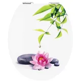 CORNAT Art of Acryl WC-Sitz Water Lilly Türkis