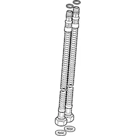 Hansa Druckschlauch M8 x 1 - G3/8 430 mm 59913964 M8x1xG3/8, L=430