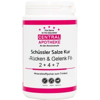 Schüssler Salze Kur – Rücken & Gelenk Fit - 2 + 4 + 7- Schüssler Salze Set, 225 g