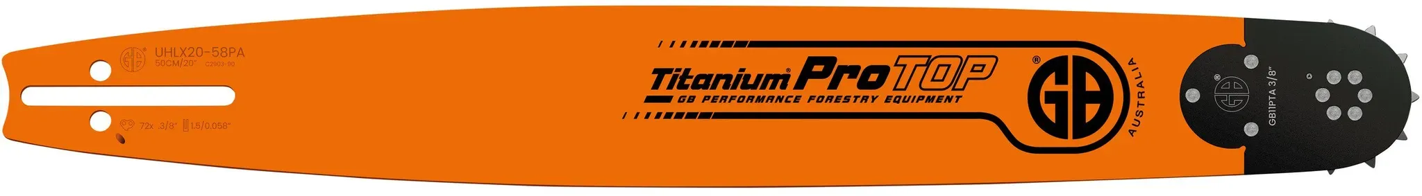 GB Führungsschiene Titanium ProTOP 3/8